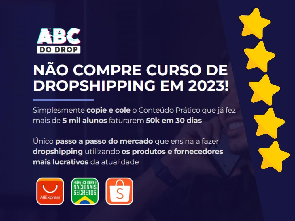 ABC DO DROP - Descubra as Estratégias Atualizadas para você ganhar dinheiro com DROPSHIPPING.