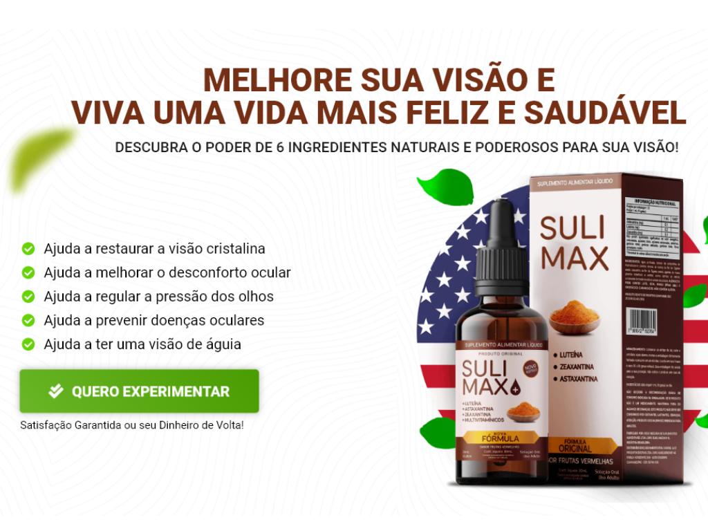 O Que Fazer p/ Aliviar A Pressão Nos Olhos em Cândido Sales - Experimente o Sulimax.